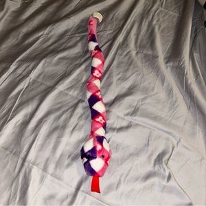 Fuzzy Friends Pink and Purple Snake